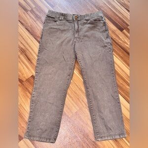 Democracy Brown Straight Leg Jeans